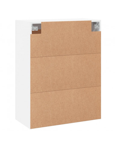 Mobile a Parete Bianco 69,5x34,90 cm in Legno Multistrato