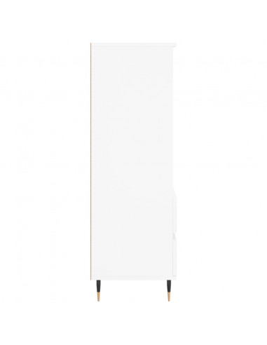 Credenza Bianco 40x36x110 cm in Legno Multistrato