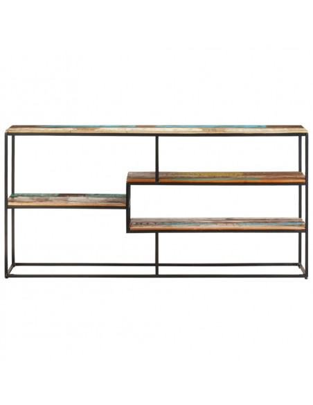 Credenza 150x30x75 cm in Legno Massello di Recupero