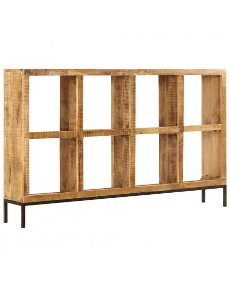 Credenza 160x25x95 cm in Legno Massello di Mango