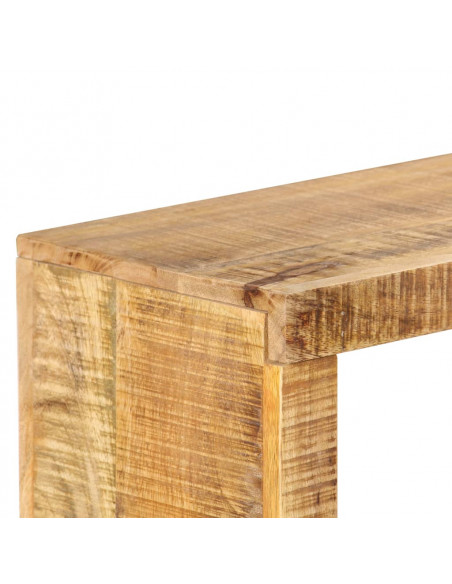 Credenza 160x25x95 cm in Legno Massello di Mango