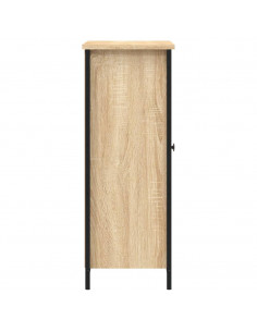 Credenza Rovere Sonoma 70x30x80 cm in Legno Multistrato 2