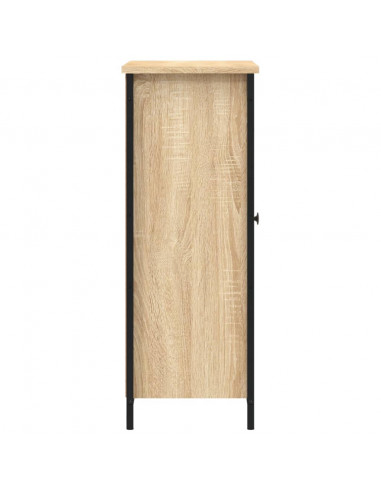 Credenza Rovere Sonoma 70x30x80 cm in Legno Multistrato