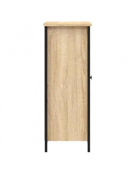 Credenza Rovere Sonoma 70x30x80 cm in Legno Multistrato