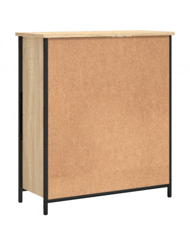 Credenza Rovere Sonoma 70x30x80 cm in Legno Multistrato