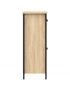 Credenza Rovere Sonoma 70x30x80 cm in Legno Multistrato 2