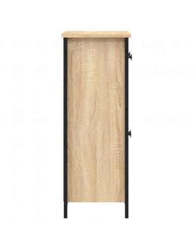 Credenza Rovere Sonoma 70x30x80 cm in Legno Multistrato