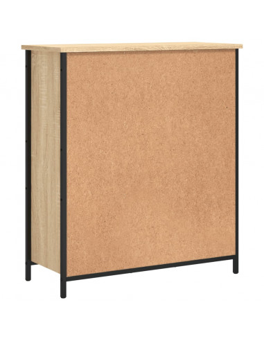 Credenza Rovere Sonoma 70x30x80 cm in Legno Multistrato