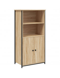 Credenza Rovere Sonoma 62x36x121,5 cm in Legno Multistrato 2