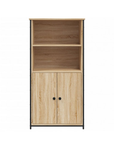 Credenza Rovere Sonoma 62x36x121,5 cm in Legno Multistrato