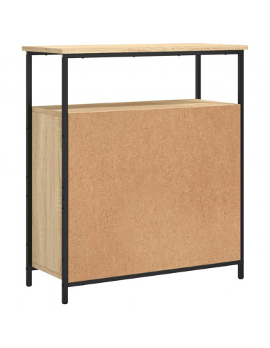 Credenza Rovere Sonoma 70x30x80 cm in Legno Multistrato