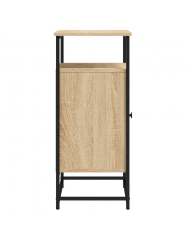 Credenza Rovere Sonoma 69x35x80 cm in Legno Multistrato