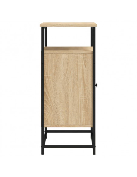 Credenza Rovere Sonoma 69x35x80 cm in Legno Multistrato