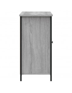 Credenza Grigio Sonoma 100x35x70 cm in Legno Multistrato 2
