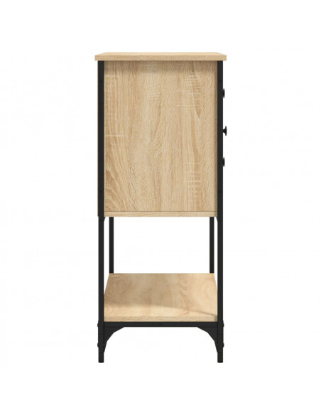 Credenza Rovere Sonoma 100x36x85 cm in Legno Multistrato