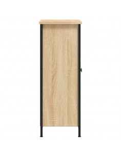 Credenza Rovere Sonoma 70x30x80 cm in Legno Multistrato 2