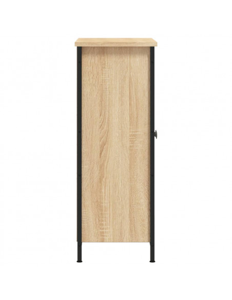 Credenza Rovere Sonoma 70x30x80 cm in Legno Multistrato