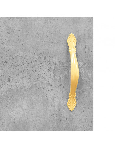 Credenza Grigio Cemento 34,5x34x180 cm in Legno Multistrato