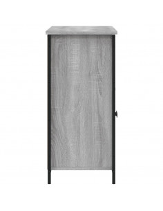 Credenza Grigio Sonoma 100x35x75 cm in Legno Multistrato 2