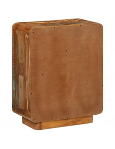 Credenza con 3 Cassetti 55x30x70 cm Legno Massello di Recupero 2