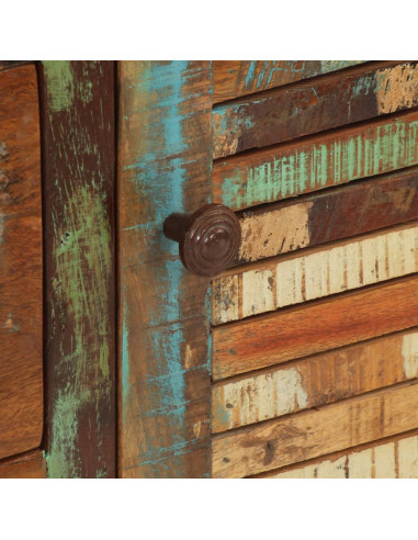 Credenza con 3 Cassetti 55x30x70 cm Legno Massello di Recupero