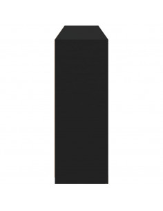 Credenza con Luci LED Nera 162x37x100 cm 2