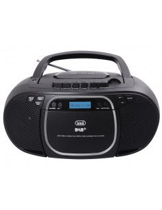 Trevi CMP 576 DAB Digitale 3 W DAB, DAB+, FM Nero Riproduzione MP3 2