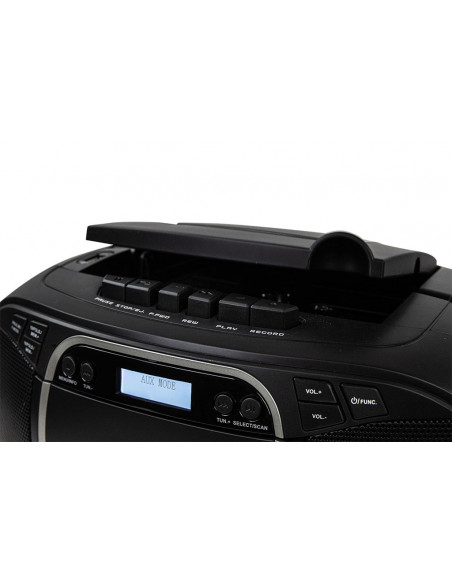 Trevi CMP 576 DAB Digitale 3 W DAB, DAB+, FM Nero Riproduzione MP3
