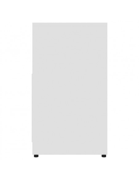 Mobile da Bagno Bianco 60x33x61 cm in Legno Multistrato