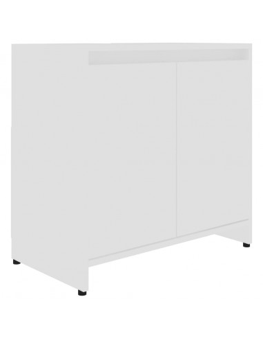 Mobile da Bagno Bianco 60x33x61 cm in Legno Multistrato