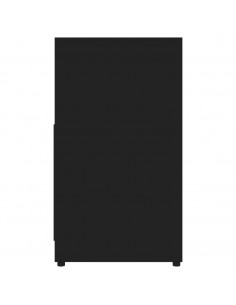 Mobile da Bagno Nero 60x33x61 cm in Legno Multistrato 2