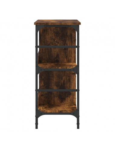 Credenza Rovere Fumo 102x32x73,5 cm in Legno Multistrato