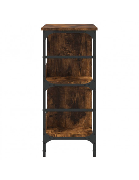 Credenza Rovere Fumo 102x32x73,5 cm in Legno Multistrato