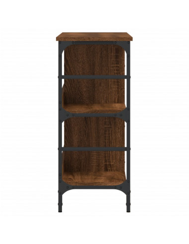 Credenza Rovere Marrone 102x32x73,5 cm in Legno Multistrato