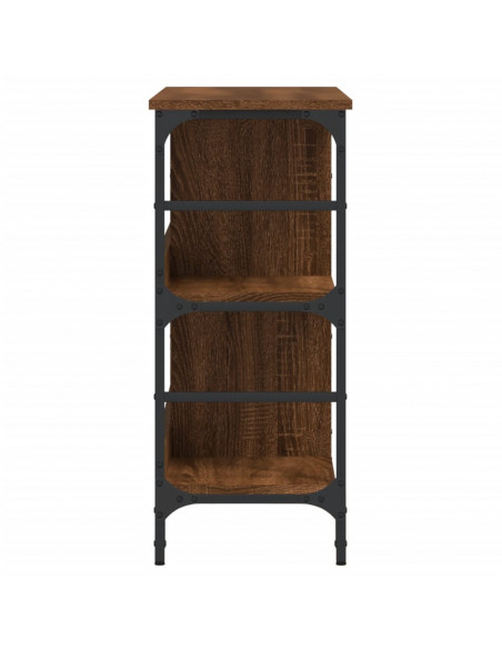 Credenza Rovere Marrone 102x32x73,5 cm in Legno Multistrato
