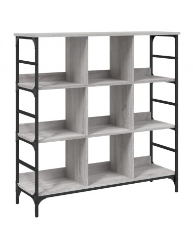 Credenza Grigio Sonoma 102x32x103,5 cm in Legno Multistrato