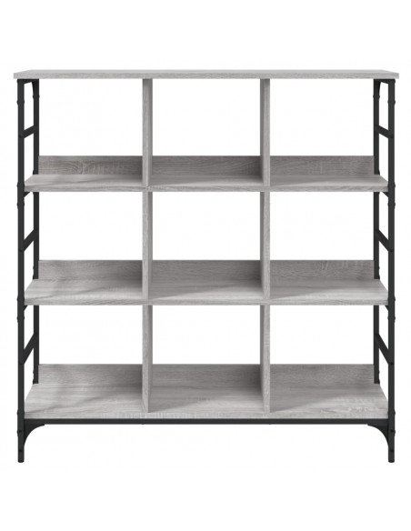 Credenza Grigio Sonoma 102x32x103,5 cm in Legno Multistrato