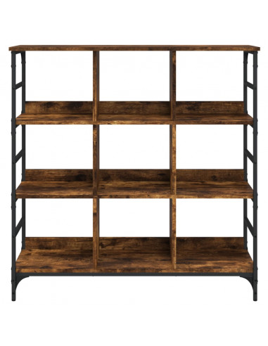 Credenza Rovere Fumo 102x32x103,5 cm in Legno Multistrato