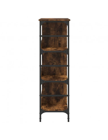 Credenza Rovere Fumo 102x32x103,5 cm in Legno Multistrato
