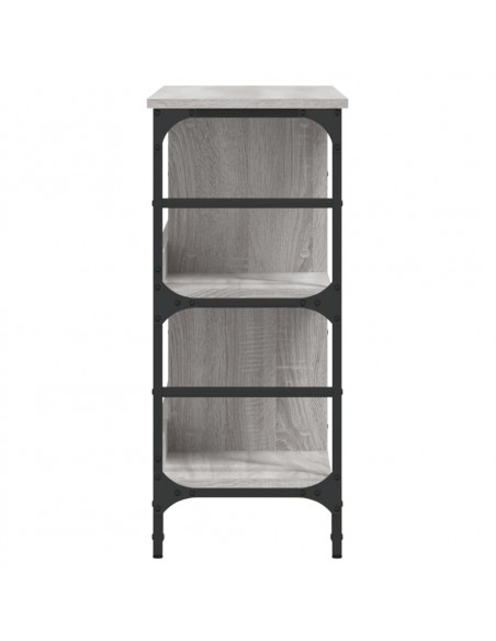 Credenza Grigio Sonoma 102x32x73,5 cm in Legno Multistrato