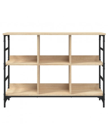 Credenza Rovere Sonoma 102x32x73,5 cm in Legno Multistrato