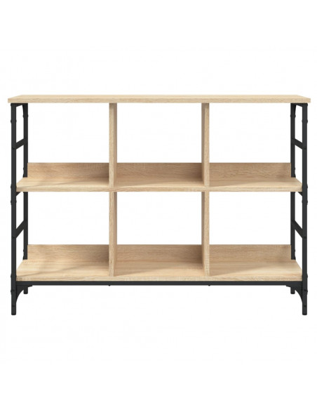 Credenza Rovere Sonoma 102x32x73,5 cm in Legno Multistrato