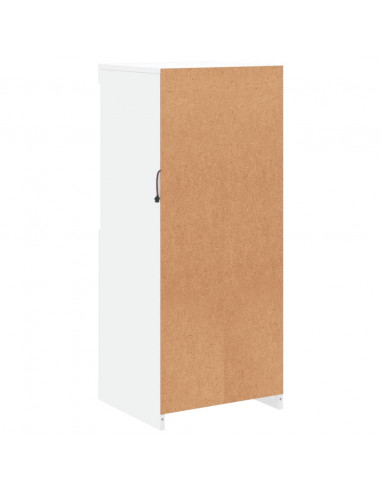 Credenza con Luci LED Bianca 41x37x100 cm