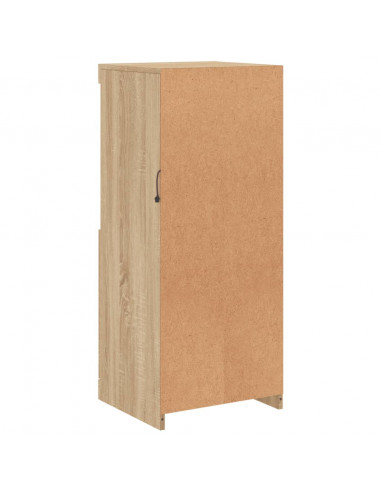 Credenza con Luci LED Rovere Sonoma 41x37x100 cm