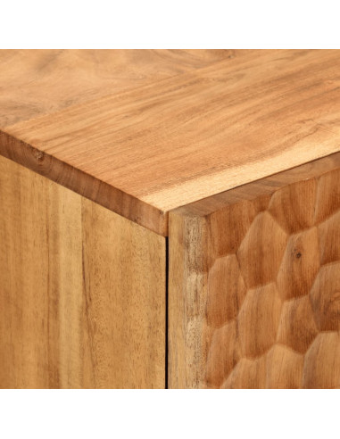 Credenza 60x33x75 cm in Legno Massello di Acacia
