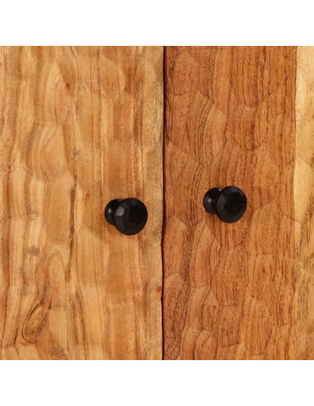 Credenza 60x33x100 cm in Legno Massello di Acacia