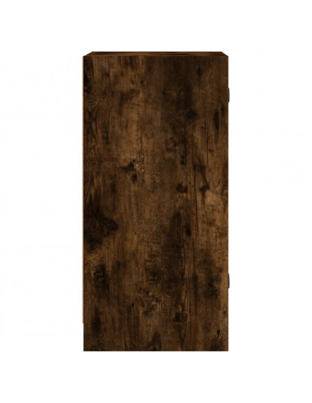 Mobile con Ante in Vetro Rovere Fumo 35x37x75,5 cm