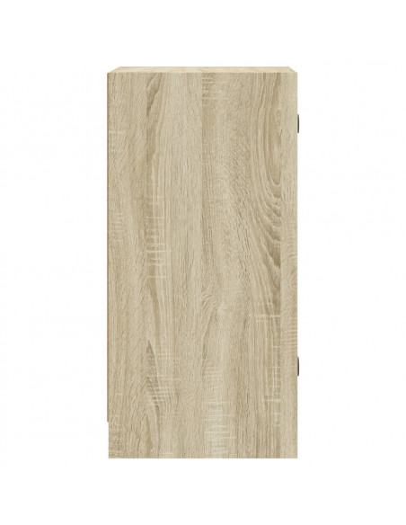 Mobile con Ante in Vetro Rovere Sonoma 35x37x75,5 cm