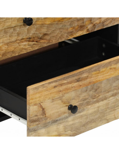 Credenza 60x33x75 cm in Legno Massello di Mango