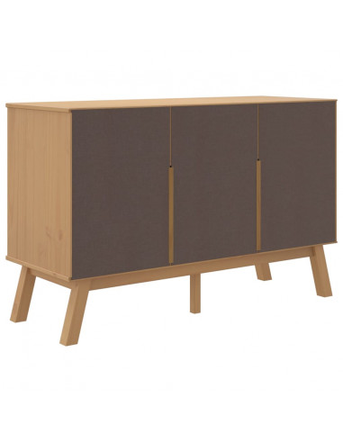 Credenza OLDEN Marrone 114x43x73,5 cm in Legno Massello di Pino